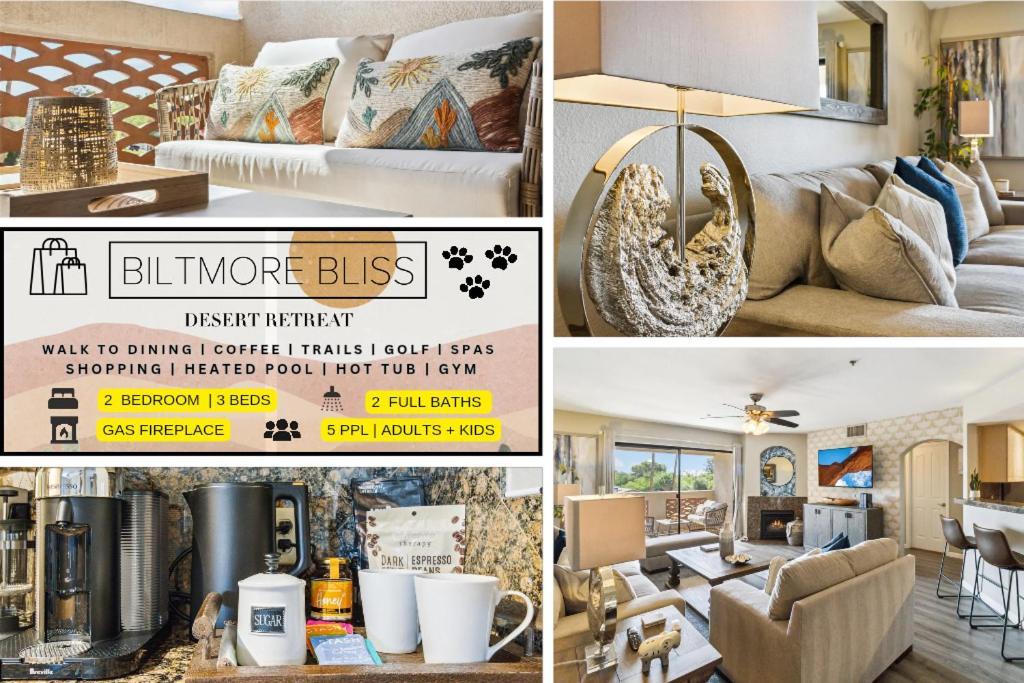 Biltmore Bliss Desert Retreat! Phoenix Kültér fotó